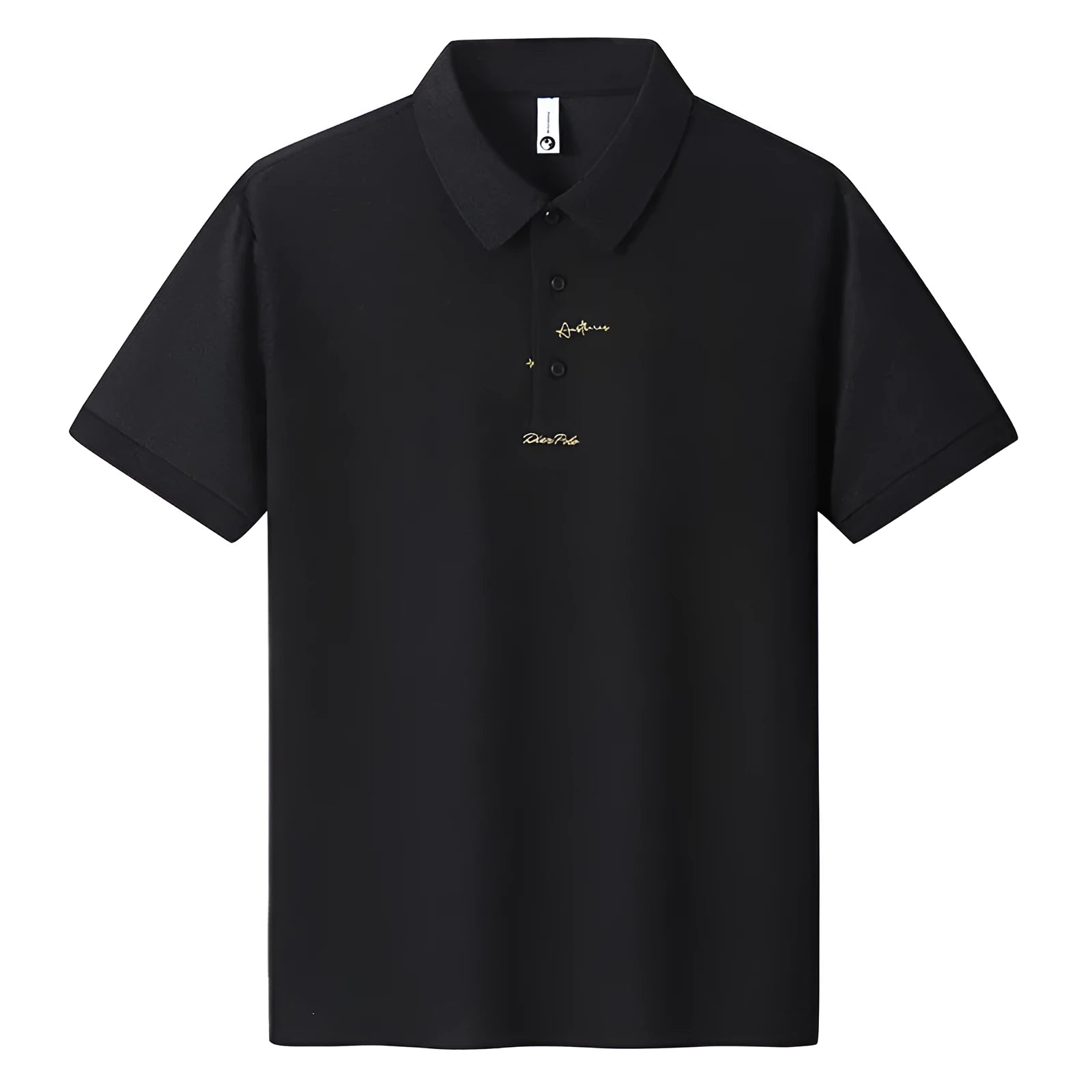 Men's casual short-sleeve cotton T-shirt in a loose fit, shown in various colours.
