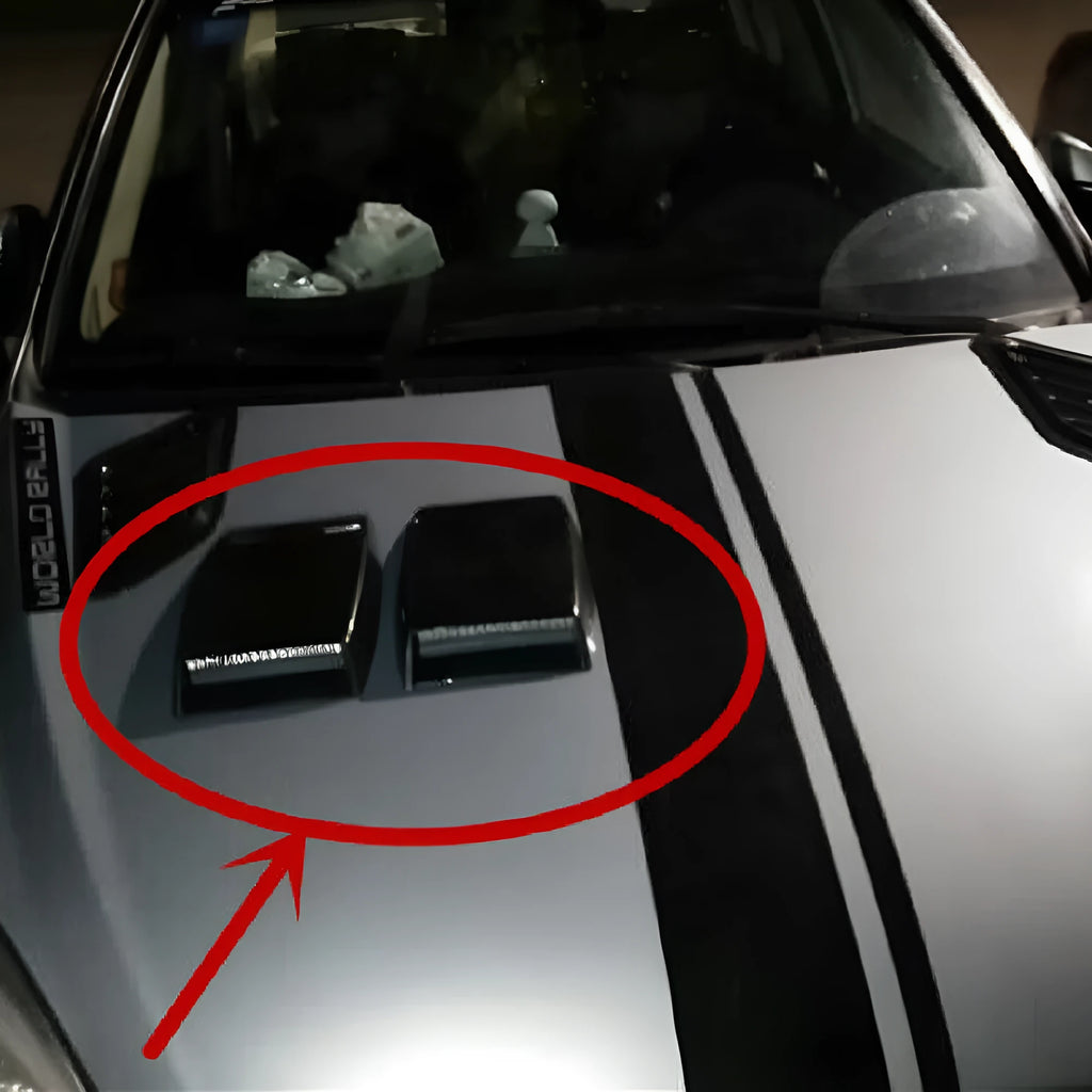 ABS plastic car dashboard decorative vent in black silver or white colours