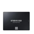 Samsung 870 EVO 2.5-inch SATA III internal solid-state drive for desktop and laptop storage upgrades.