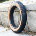Brown skin edge 20x4.0 rubber snowmobile tyre for electric beach cars