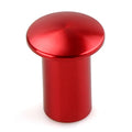 Aluminium alloy handbrake button cap for car modification in multiple colours.