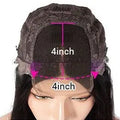 Real human hair Ruili style gradient wig with a lace front cap, shown in a long length.