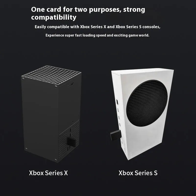 Aluminium alloy hard disk switching box for Xbox Series X and S consoles with screwdriver and manual