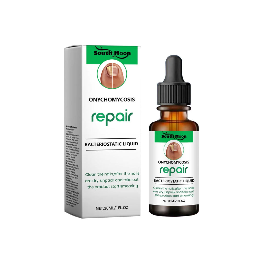 30ml bottle of nail care nursing solution for daily gentle cleaning