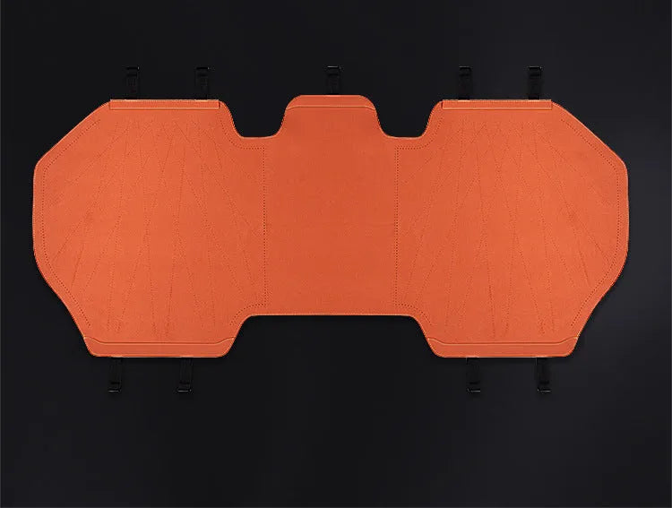 Ultra-thin fur car seat cushion with gradient hole positioning in six colour options