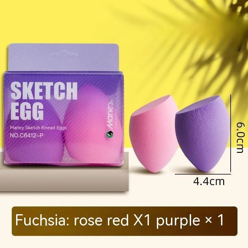 A fluorescent pen eraser smear tip, a plastic sketching rubbing knife with a pointed smear tip.