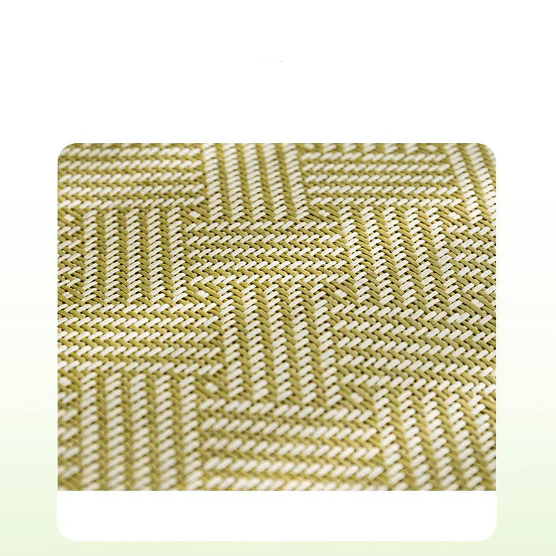 Green fruit-shaped backrest pet bed mat sized large for dogs and cats
