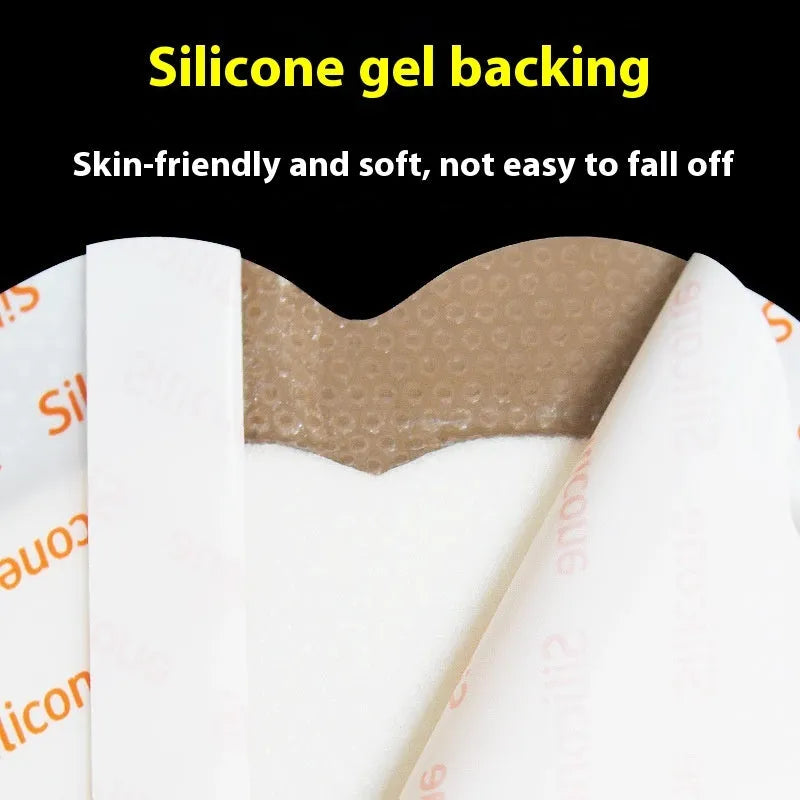 Large skin-colour silicone bedsore sticker for pressure relief and ulcer prevention