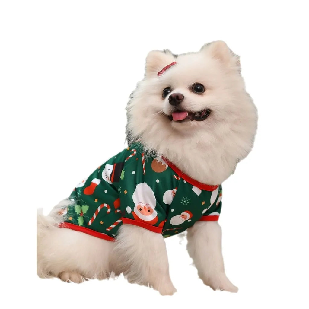 White Moose polyester pet clothing for cats and dogs European and American style