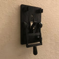 Retro-style single control mechanical wall switch with toggle, model DZ1V1.