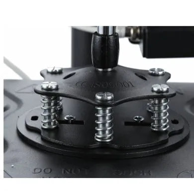 Black thermal transfer printing machine for T-shirt tablet applications with 70x70x35cm dimensions