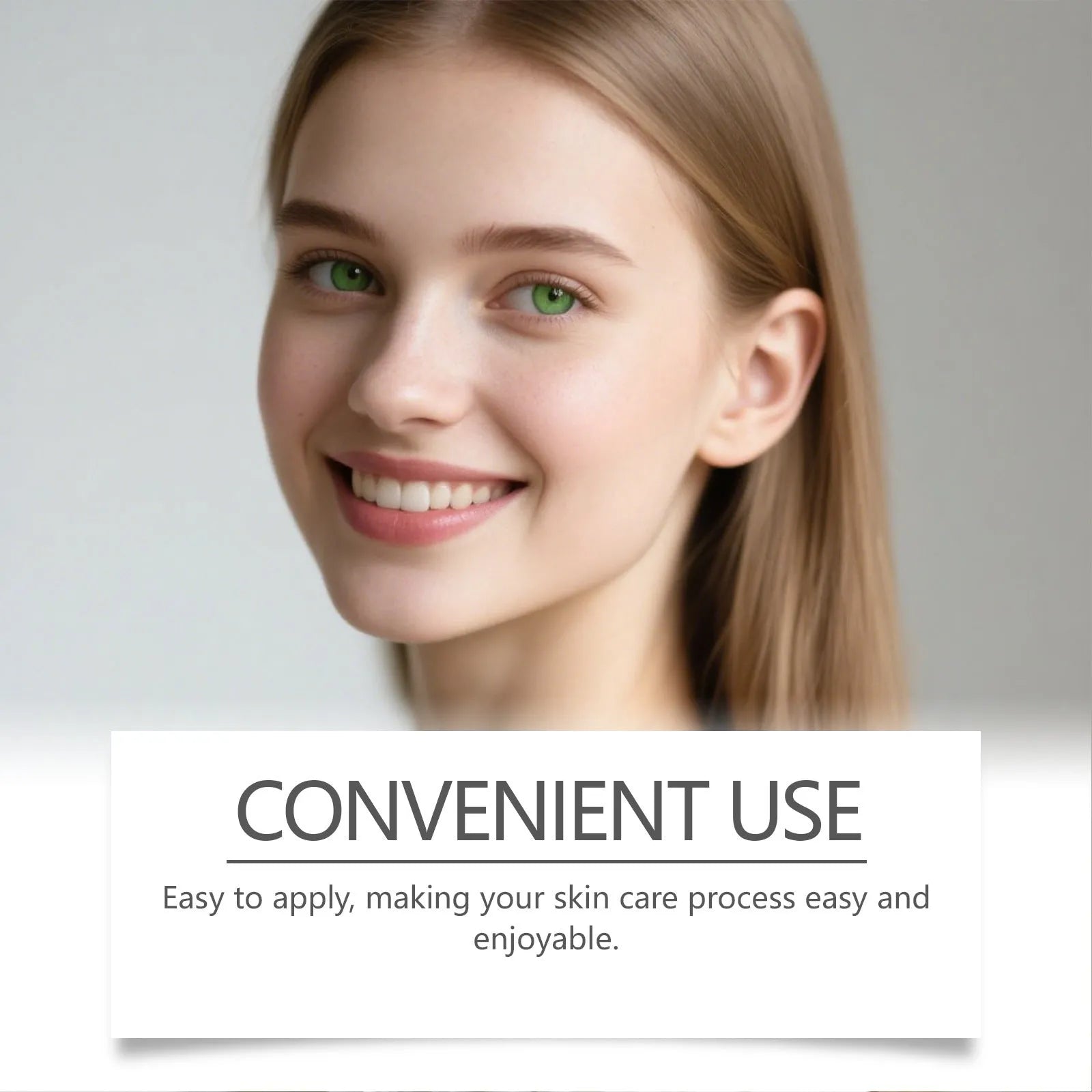 Moisturising eye cream tube 20g with ceramide EOS and tripeptide copper-1 ingredients