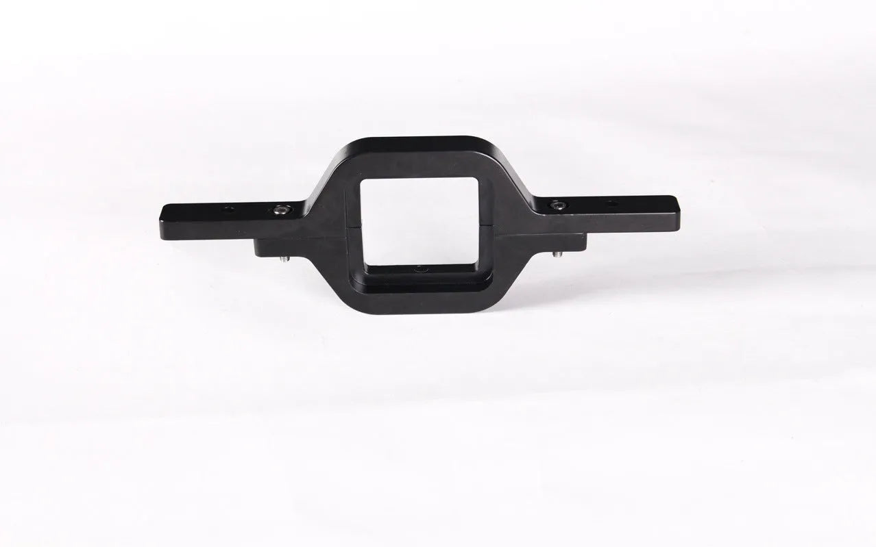 Black plastic trailer hook lamp holder support bracket for off-road vehicle modification