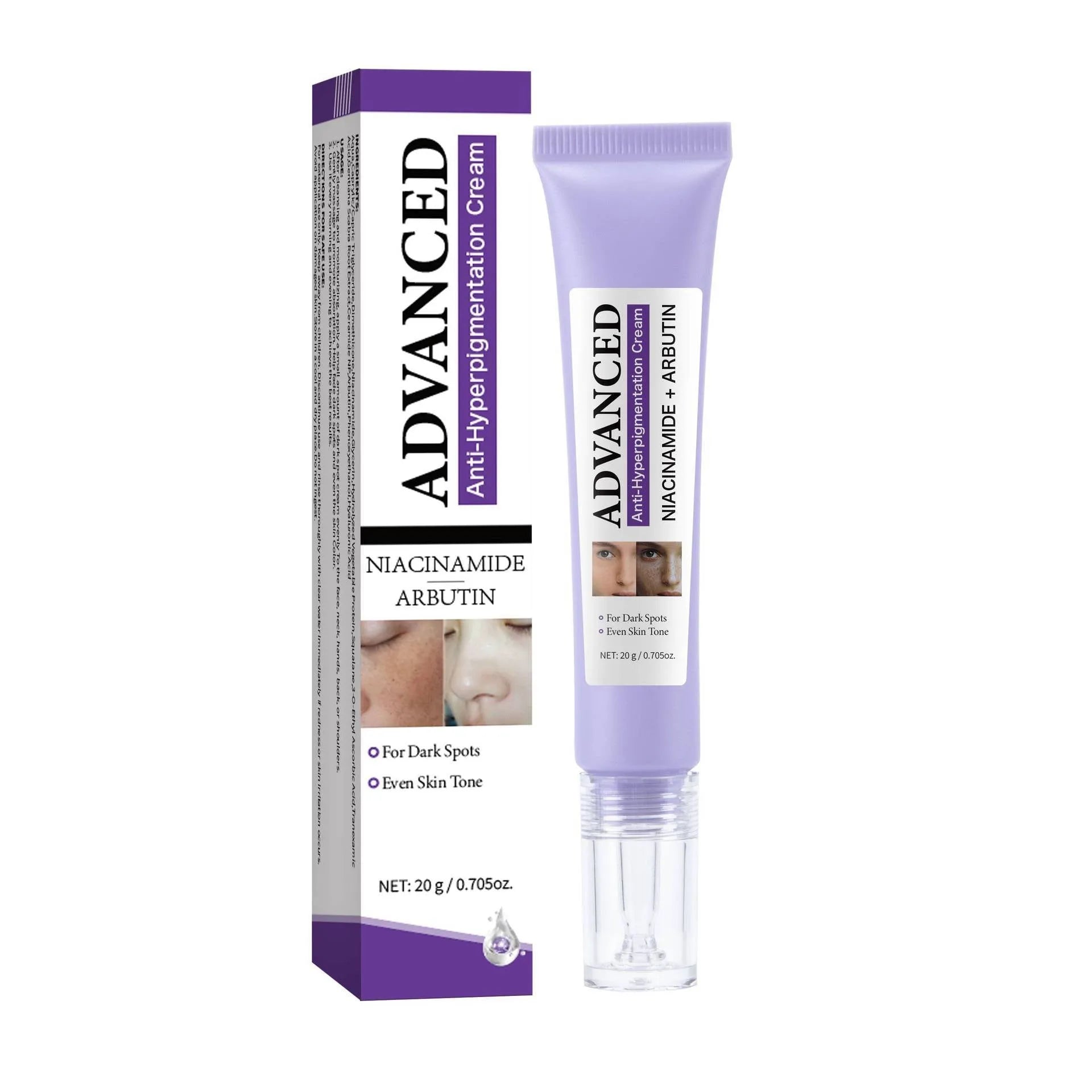 20g anti-pigmentation cream container for ladies' universal skin type skincare