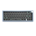DIY mechanical keyboard kit with RGB backlighting and knob control in seven colour options