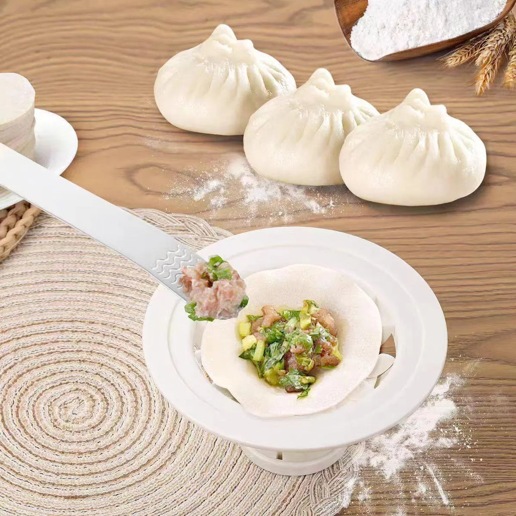 Black Jinkali steamed bun mould set with dumpling mould and shaomai tool