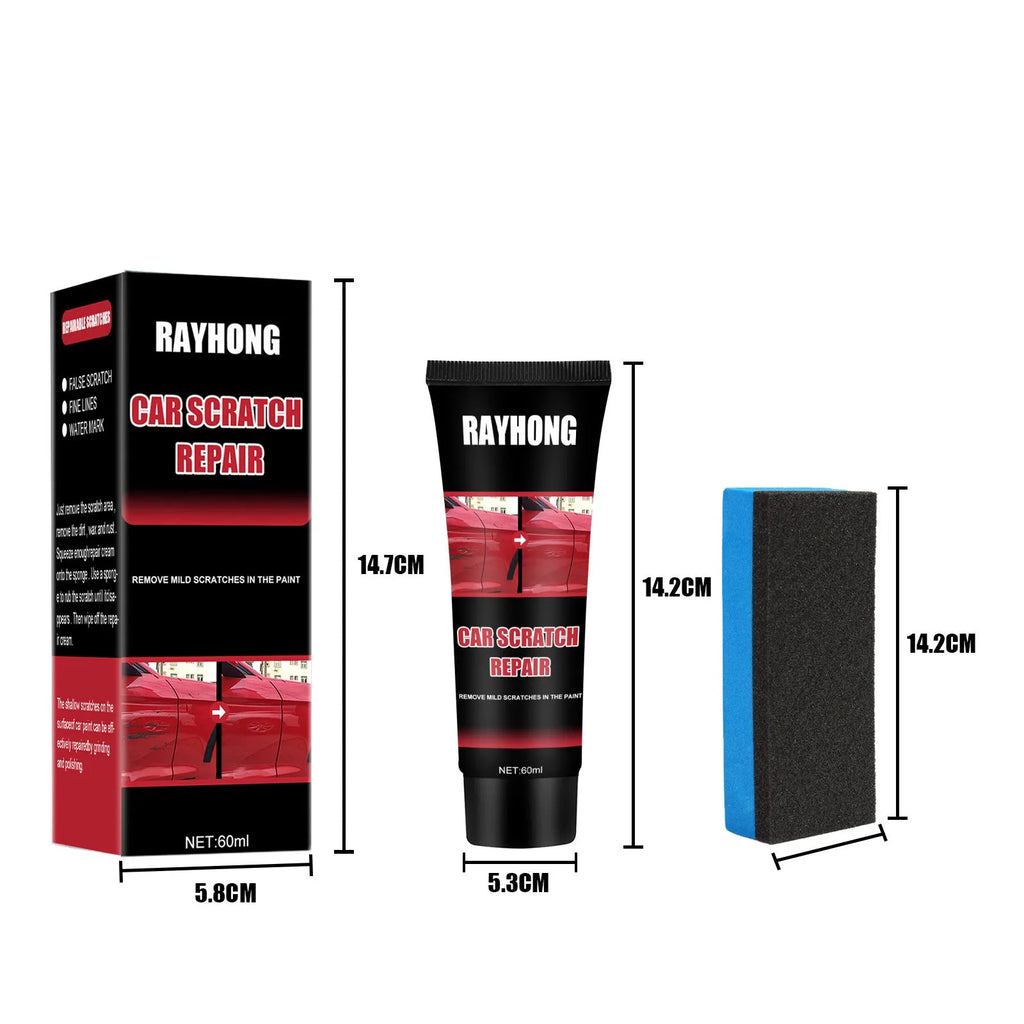 60ml car scratch repair wax container for automotive paint surface polishing and maintenance