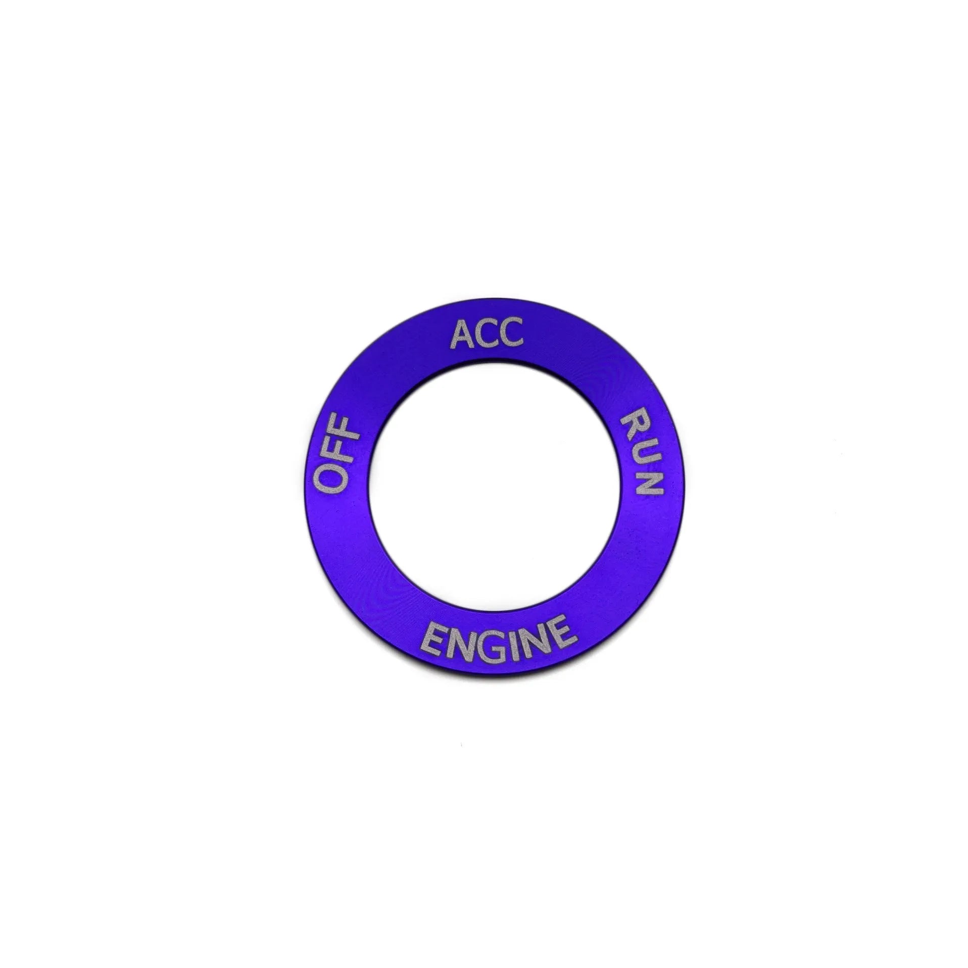 Aluminium alloy air conditioning knob decorative ring for Dodge Challenger and Grand Cherokee in selected colour.