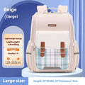 Lightweight Oxford cloth school backpack for grade 5-6 pupils in multiple colour options
