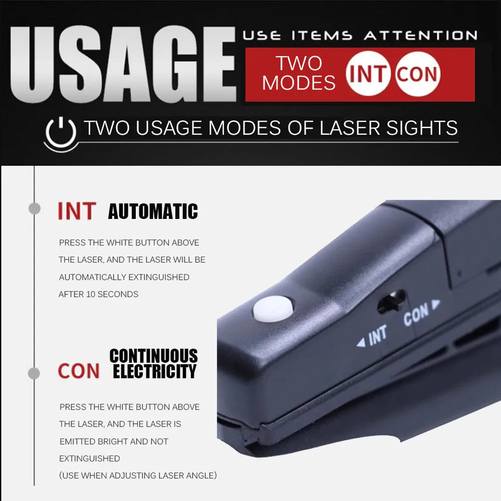 Black golf putter laser aiming instrument attached to putter shaft for alignment training