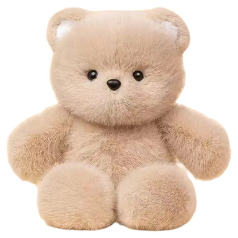 Three Flowers plush toy pillow 45cm in rabbit fur finish
