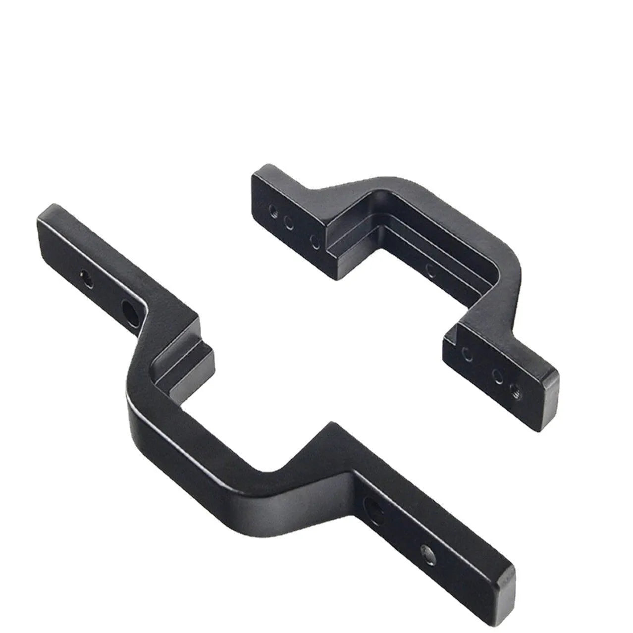 Black plastic trailer hook lamp holder support bracket for off-road vehicle modification