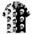 Men's Cuban collar Hawaiian shirt in colour C66SA93CLL with digital printing