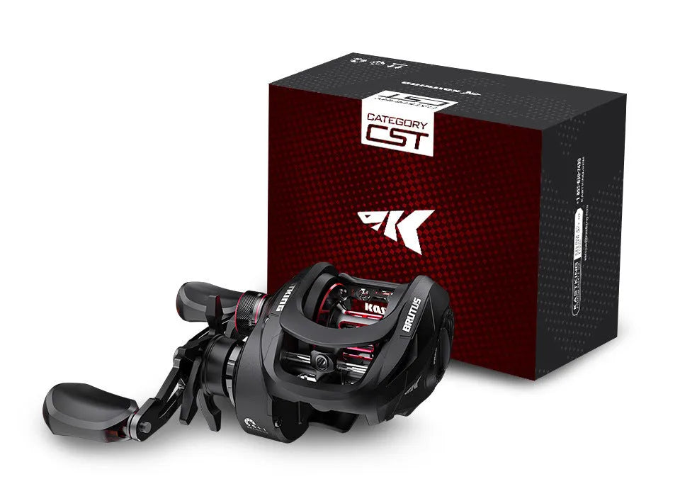 Drip wheel lure fishing rod rocking wheel line reel showing left and right hand wheel options.