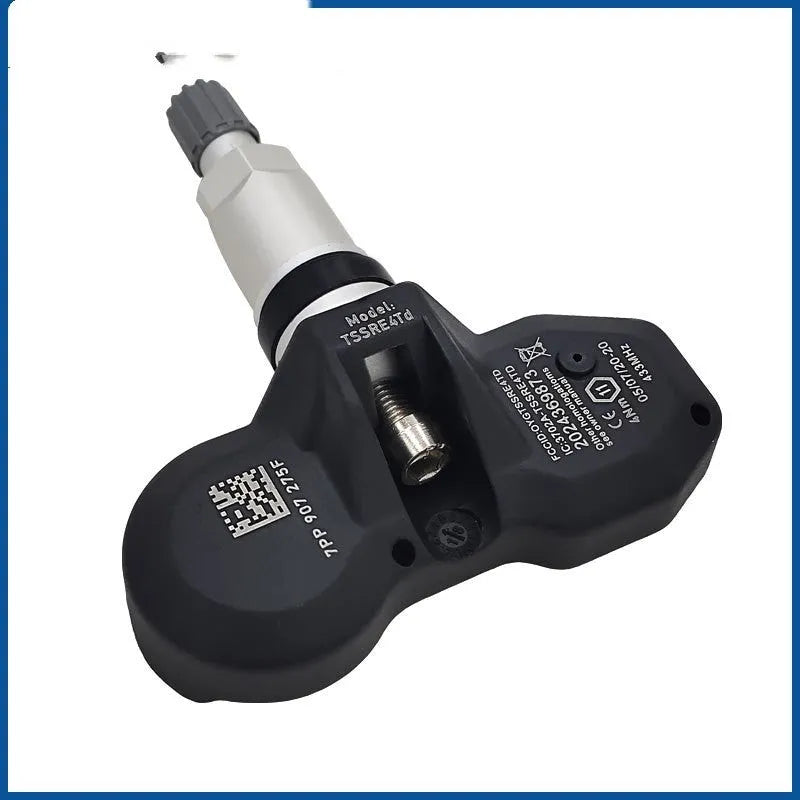 Black Audi car tyre pressure monitoring sensor unit