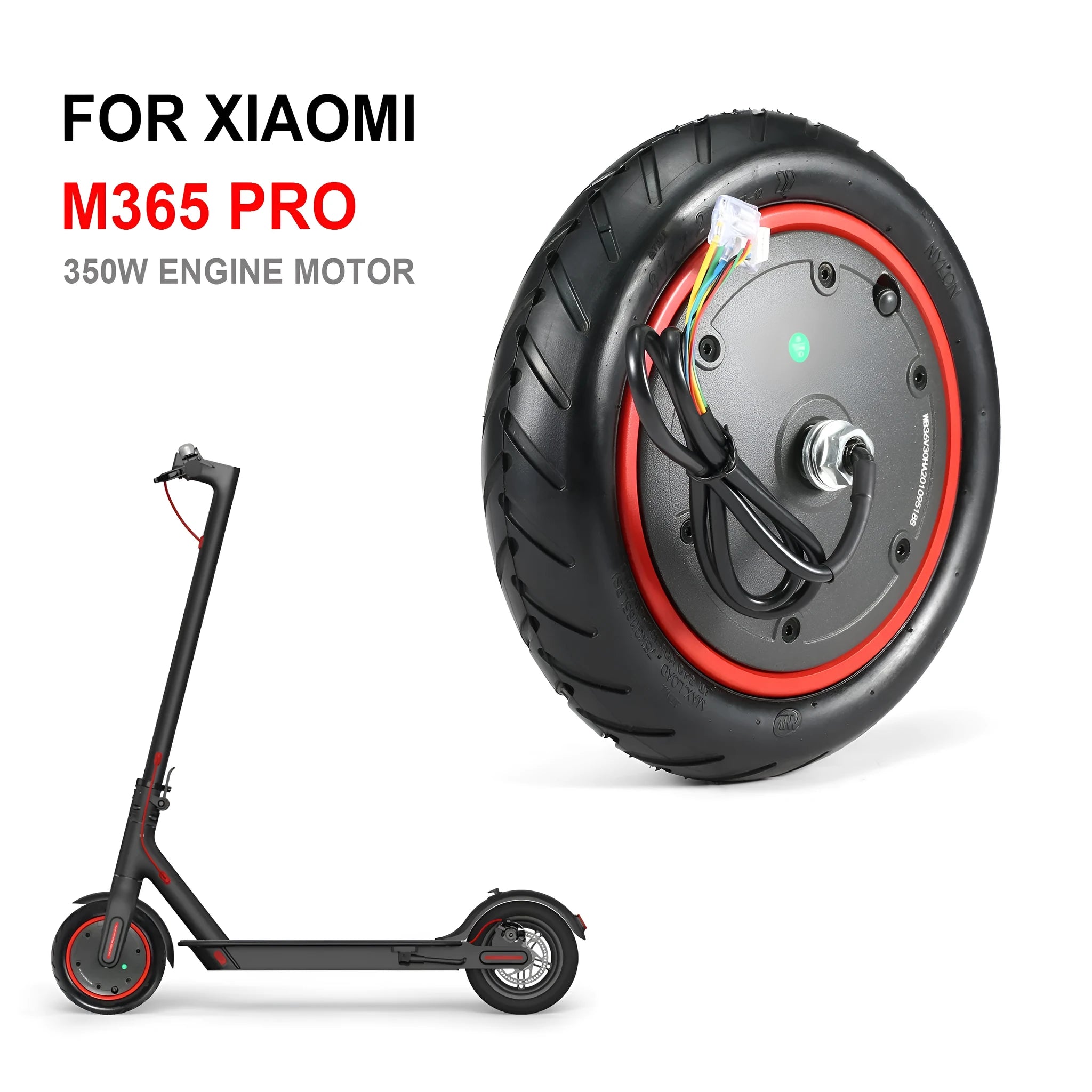 8.5 inch black electric scooter replacement tyre for Pro 350w motor vehicles