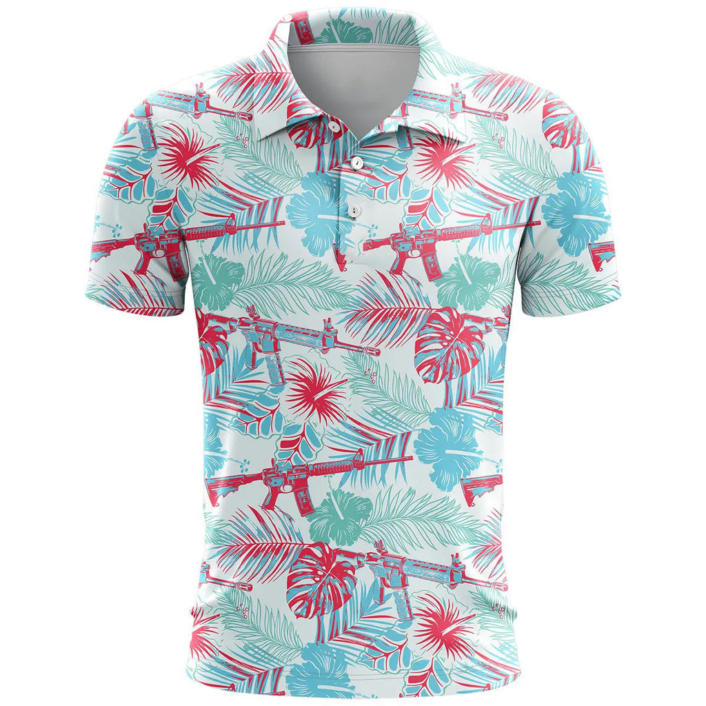 3D printed sports short sleeve top in loose fit with colour matching pattern design