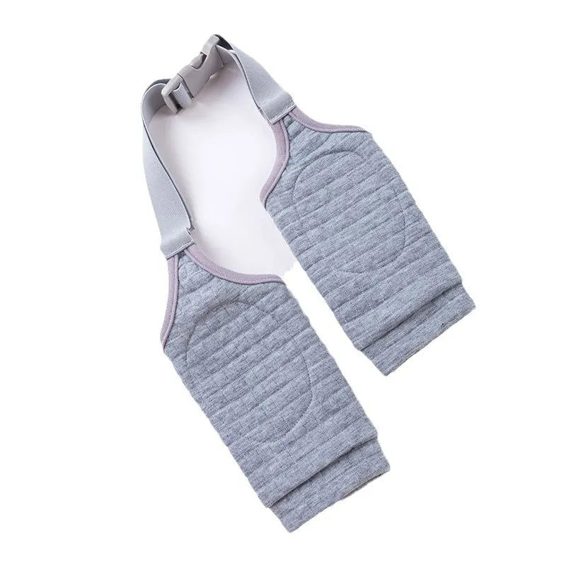 Pet knee pad anti-dirty anti-gray joint protective cover for dogs in blue, gray, and yellow, polyester material