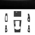 Unksera car interior decorative vinyl film sticker kit for centre console and dashboard.