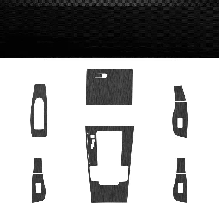 Unksera car interior decorative vinyl film sticker kit for centre console and dashboard.