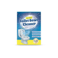 Pack of toilet cleaning powder showing four individual 30g sachets, totalling 120g.