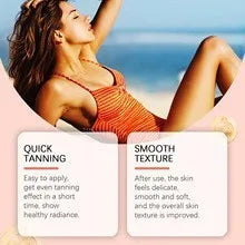 100g darkening cream container for temporary skin tone enhancement