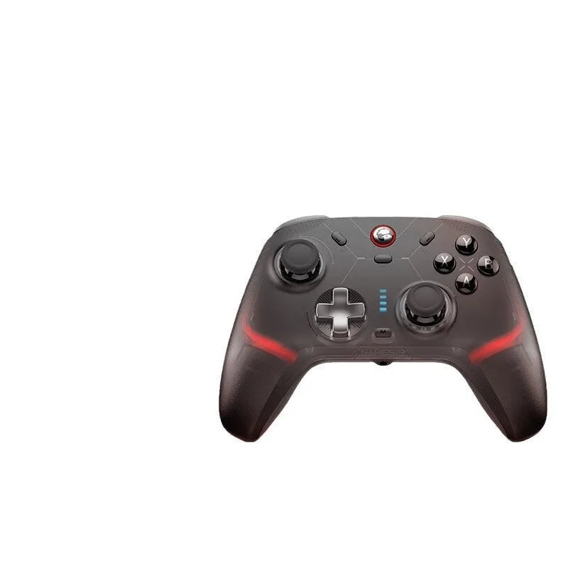 Wireless game handle charging base with Bluetooth vibration and NFC for Switch Android iOS PC Steam in Black Suit colour
