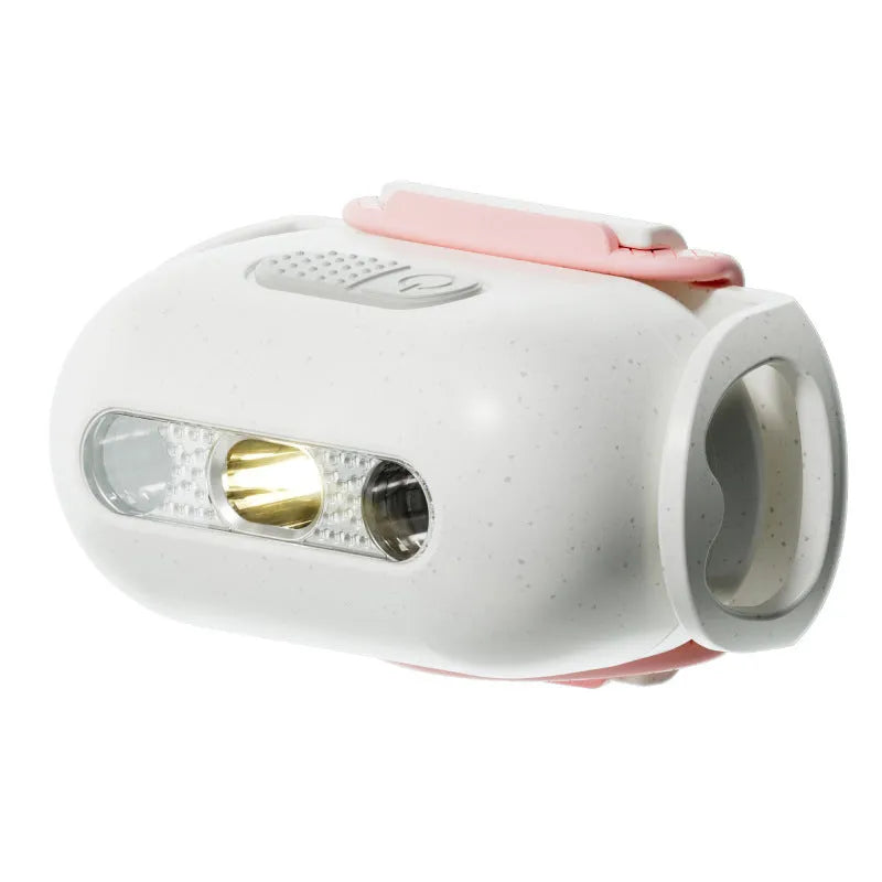 Pet luminous LED collar attachment in four colours with dog patterns
