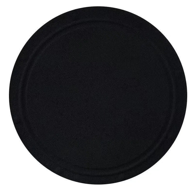 Rubber finger-style bath towel gripper for women in round cake design.