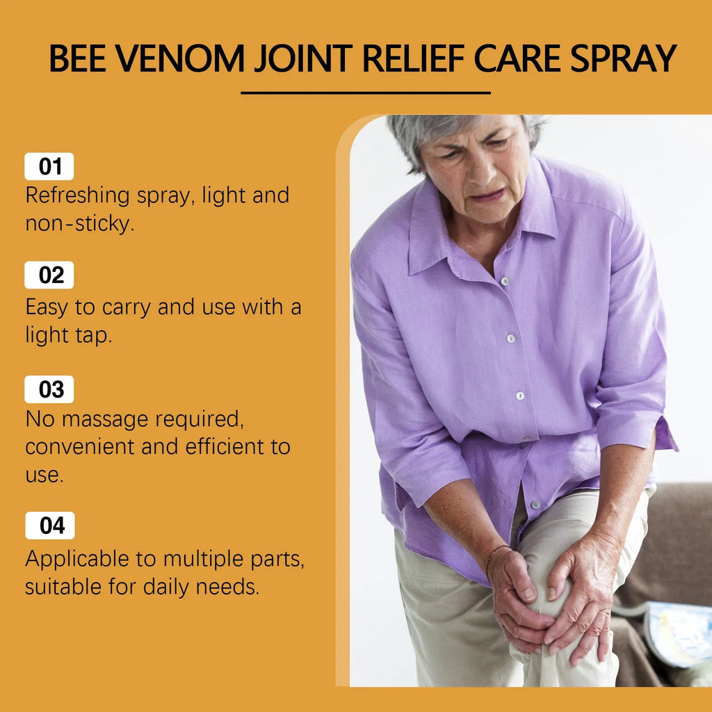 Body Care Spray Daily Nourishing 20ml bottle with active menthol and bee venom ingredients