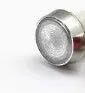 10mm stainless steel edge plastic indicator light with wire, shown in available colours.