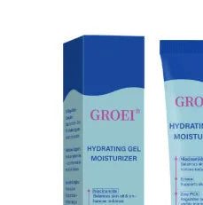 50ml jar of hyaluronic acid moisturising facial gel for skin hydration.