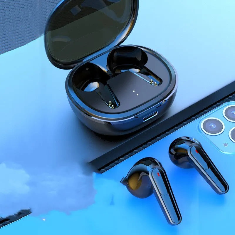 Black PRO30 colour Bluetooth headset with in-ear design and noise reduction technology