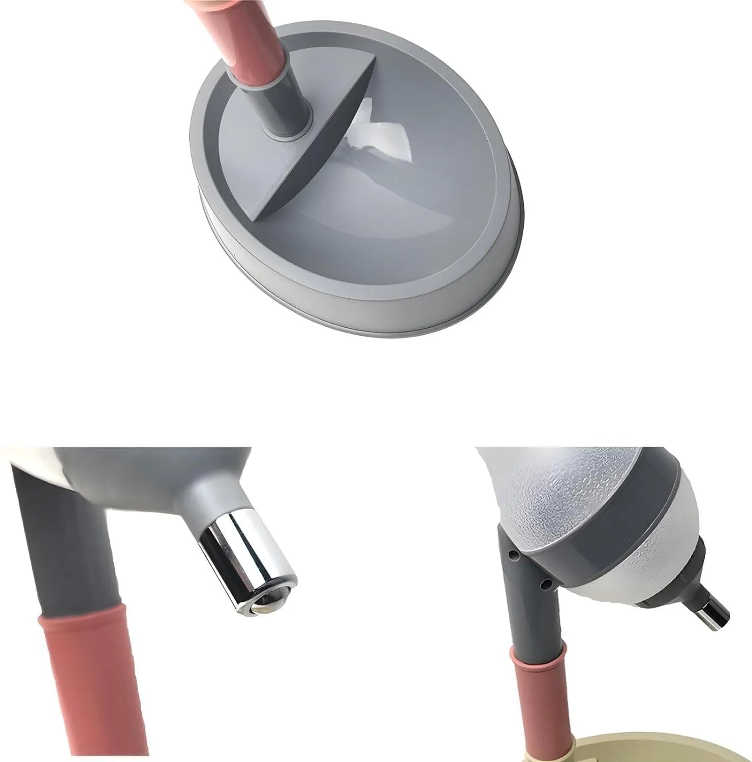 Green adjustable height pet water dispenser with detachable pole and bowl for dogs and cats.