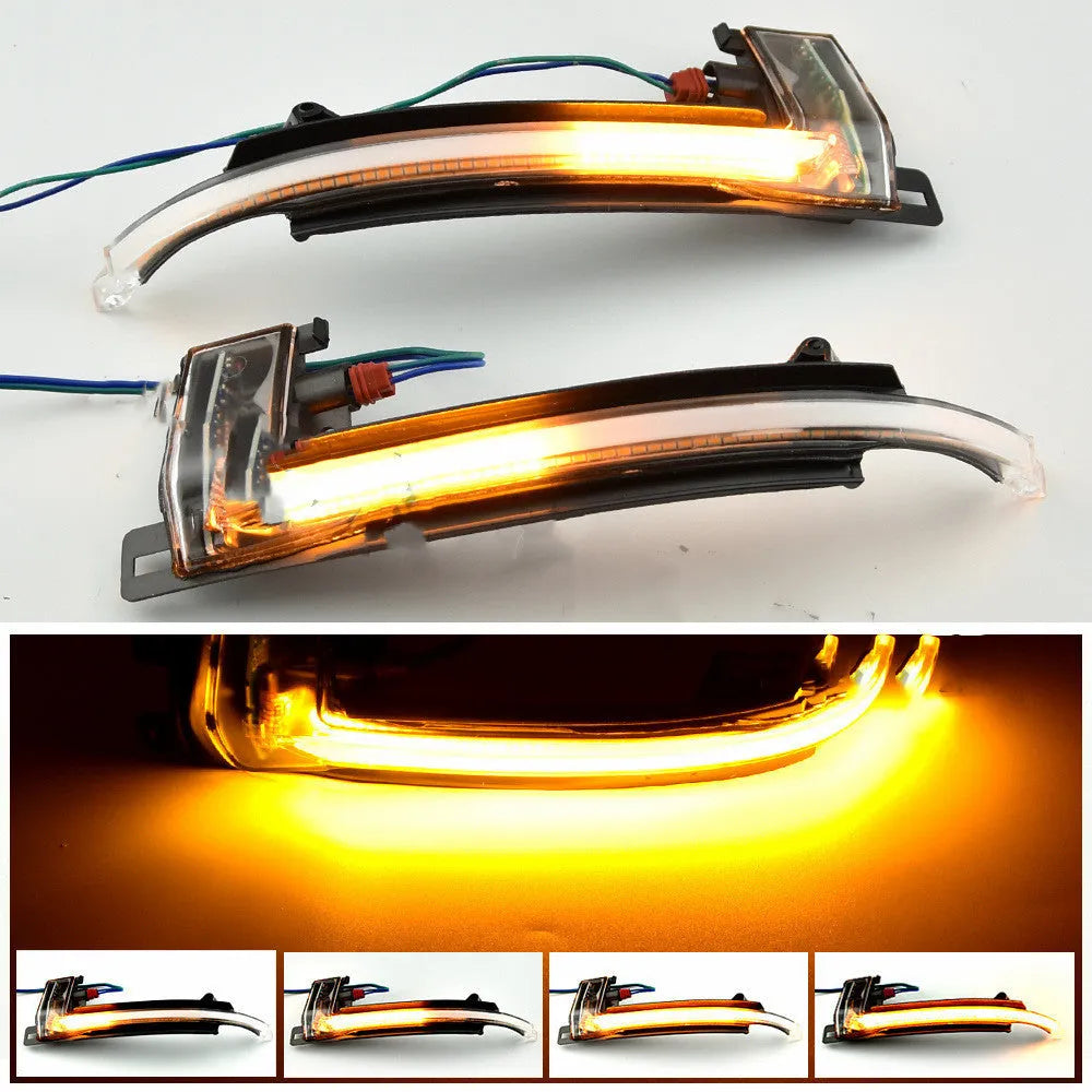 Dynamic LED mirror turn signal unit for Audi B8 and B8.5 vehicles
