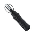 Automatic triple folding business umbrella with steel frame and NC fabric canopy in three colour options