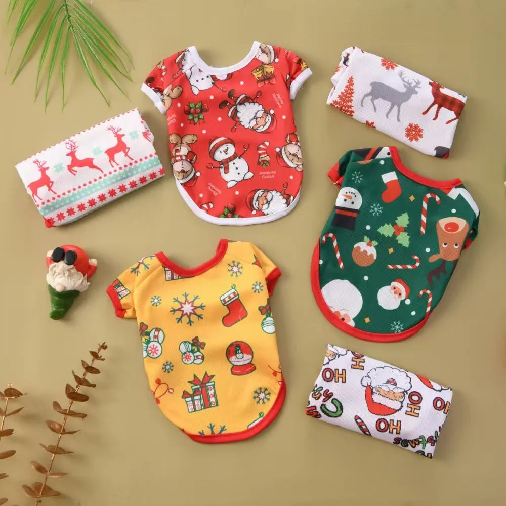 White Moose polyester pet clothing for cats and dogs European and American style