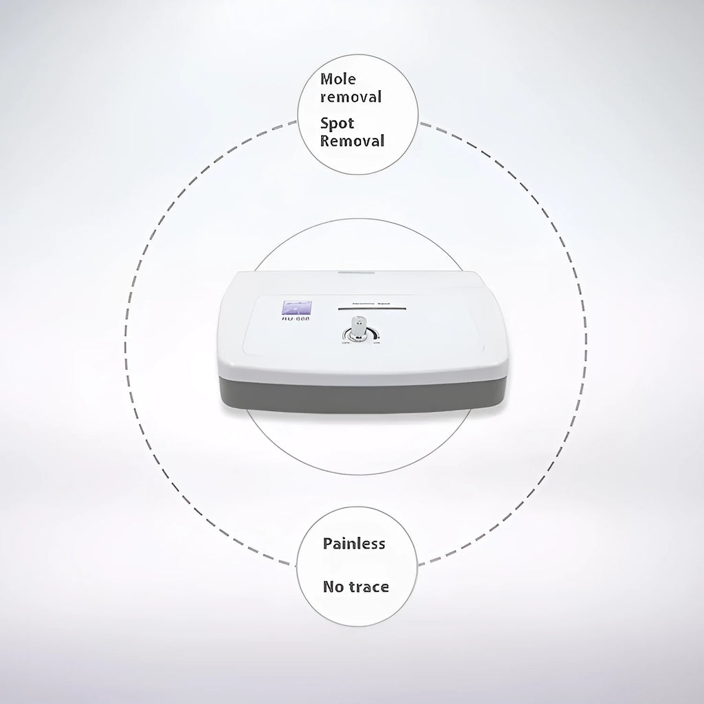 White spot removal pen electronic beauty instrument with UK power adapter for salon treatments