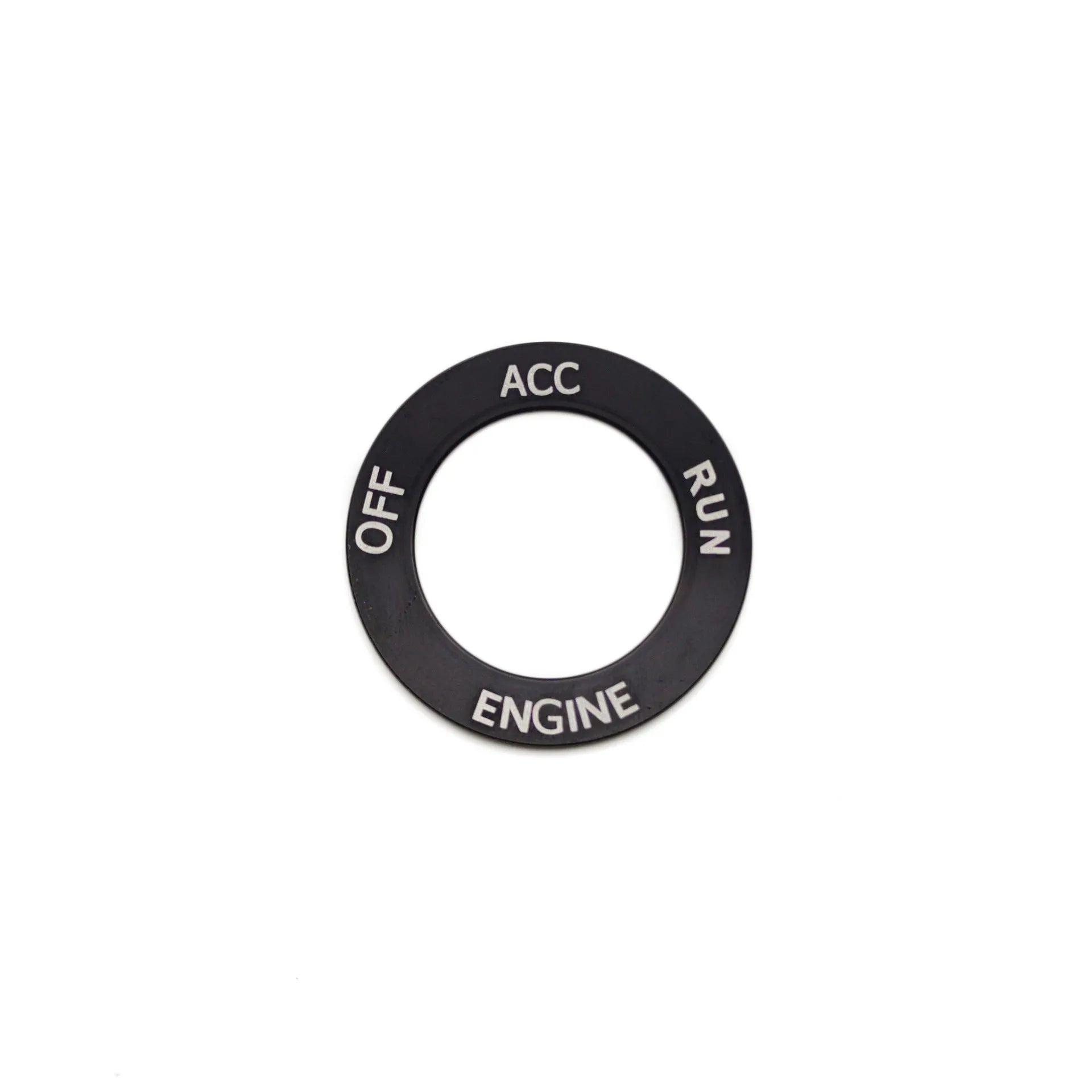 Aluminium alloy air conditioning knob decorative ring for Dodge Challenger and Grand Cherokee in selected colour.