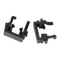 Black plastic Ford LED headlight conversion holder for Focus Mondeo Fiesta H1 halogen to LED adapter
